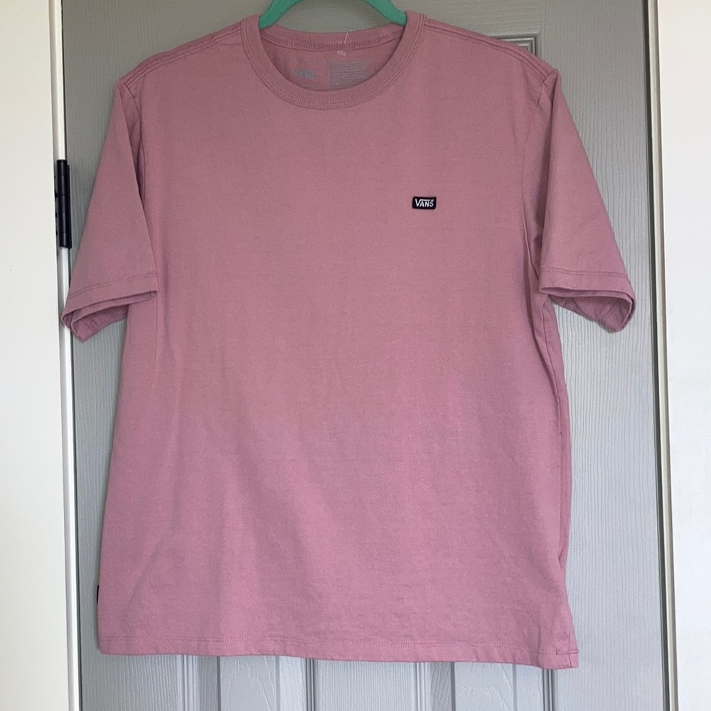 NWOT Vans Off the Wall Pink Short Sleeve Tee Classic Crew Tee - SM